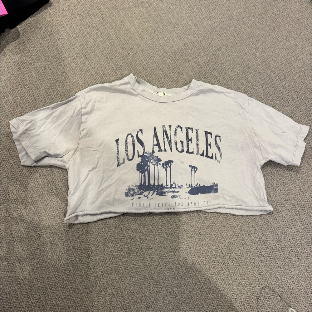 Garage Los Angeles Crop Tee